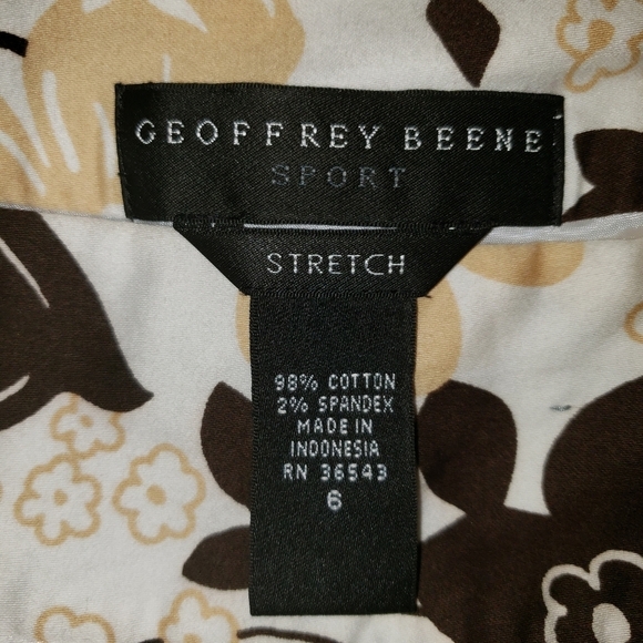 Geoffrey Beene A-Line skirt size 8 - Picture 4 of 4